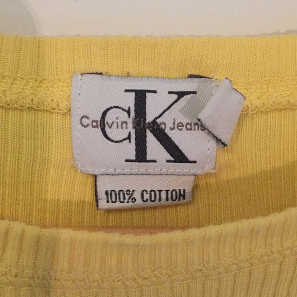 Calvin Klein Cropped Long-sleeve - Picture 3 of 4